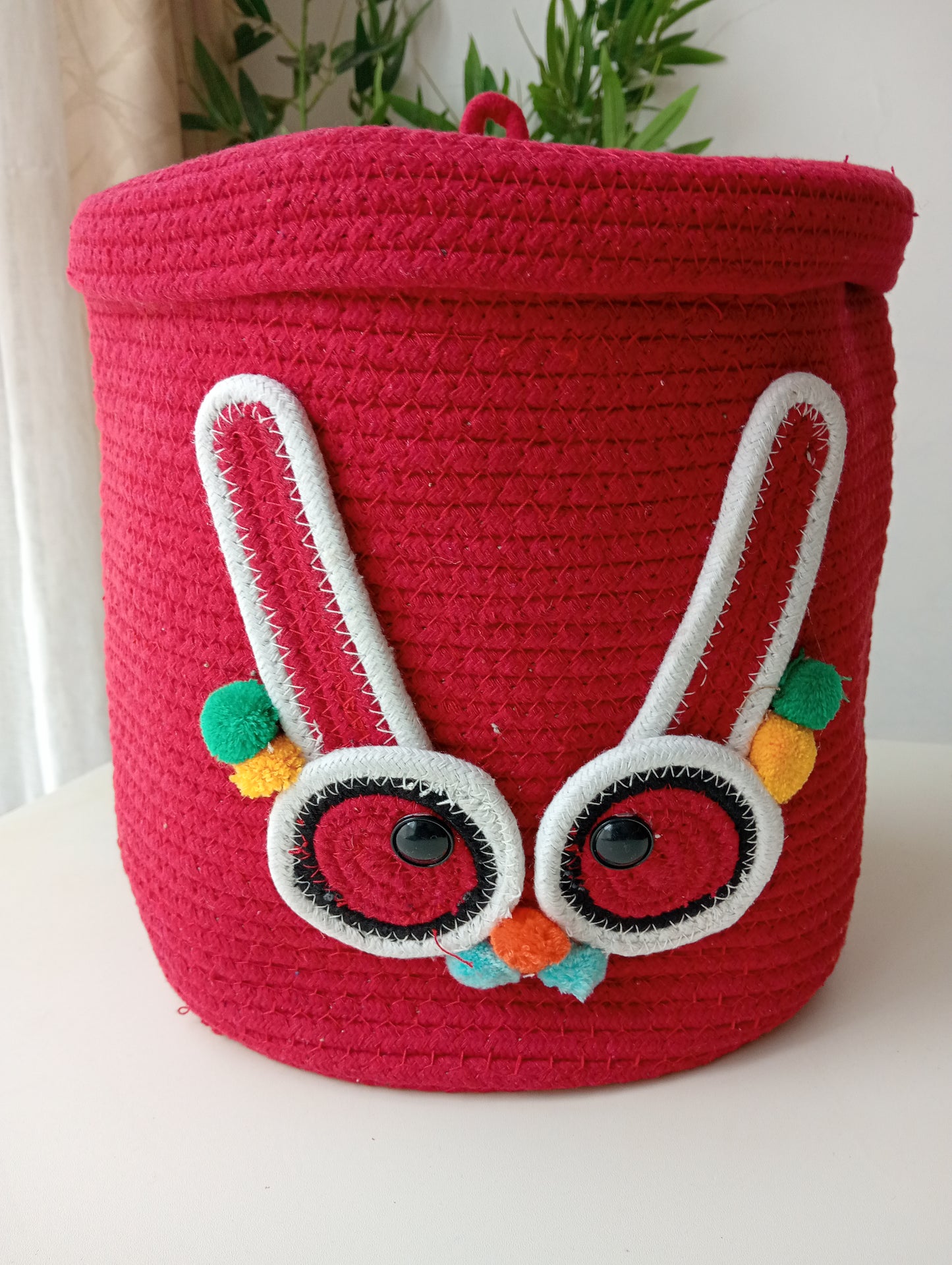 The Ruby Bunny Basket