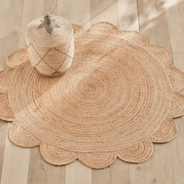 Soleil Braided Jute Rug (6ft)