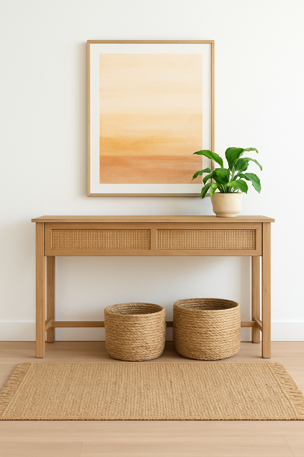 Ardhi Chunky Natural Jute Runner Rug (2.5 by 8ft)