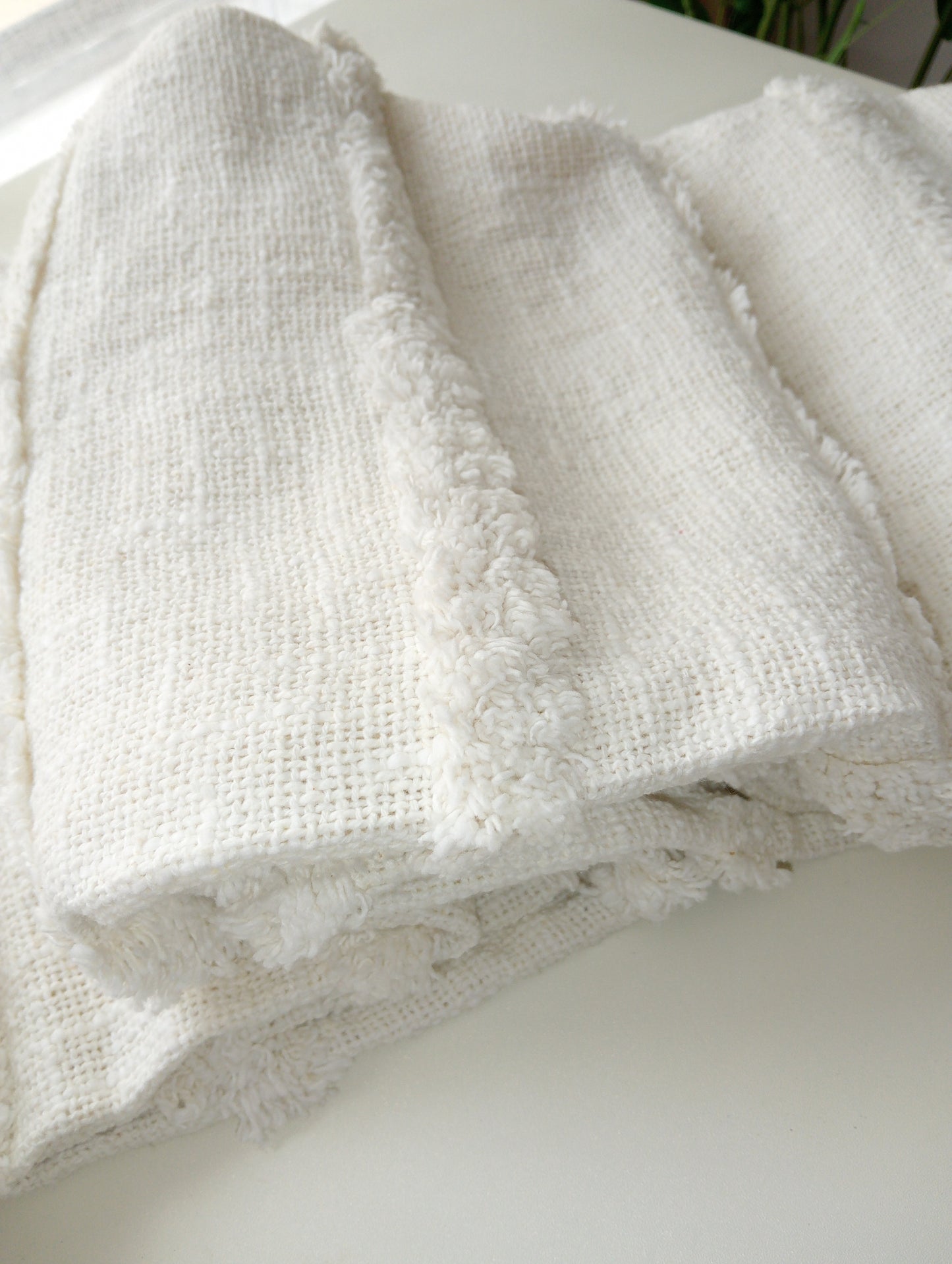 The Alabaster Shag Throw
