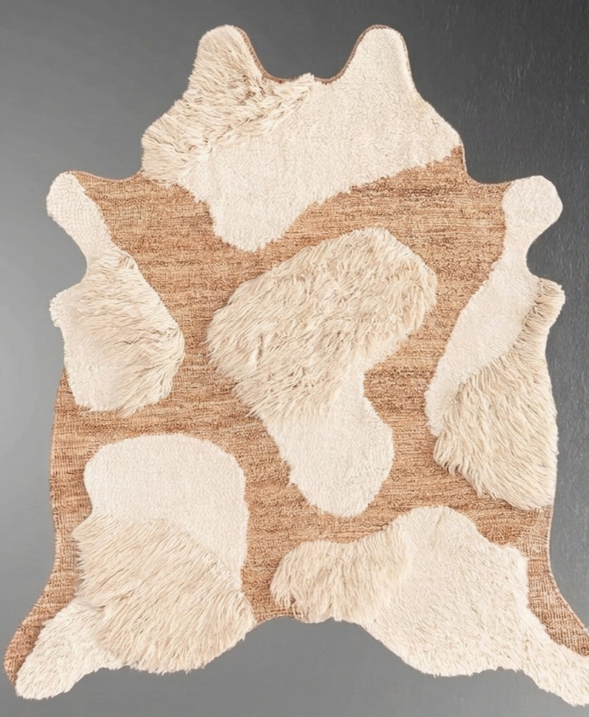 Madoa Sculptural Rug (Oat)