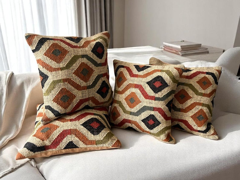 The Zuri Geo Kilim Cover