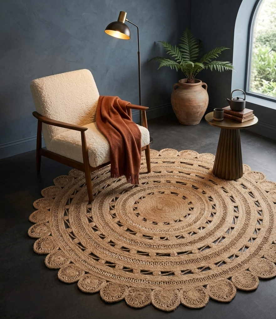 Alora Braided Jute Rug