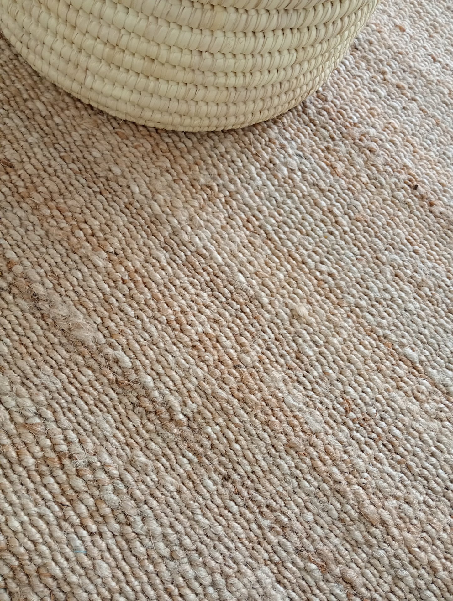 Ardhi Chunky Natural Jute Runner Rug (2.5 by 8ft)