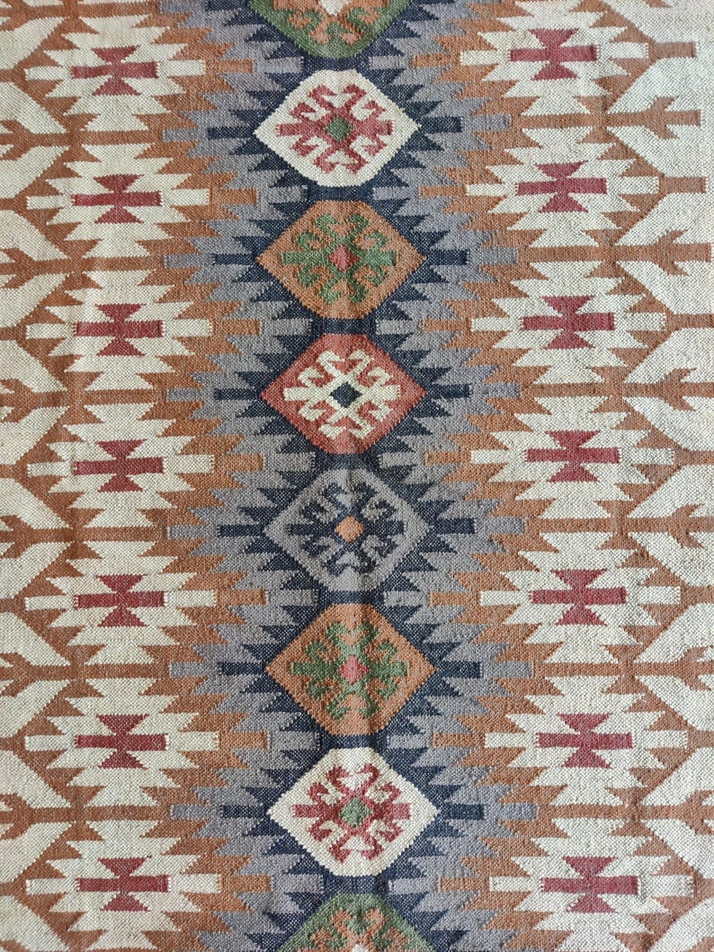 Marlowe Jute Wool Kilim Rug