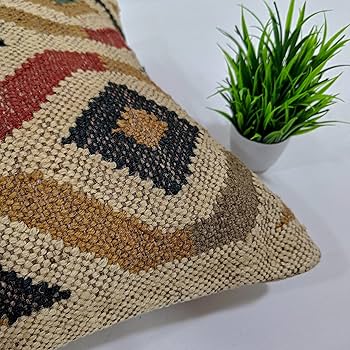 The Zuri Geo Kilim Cover