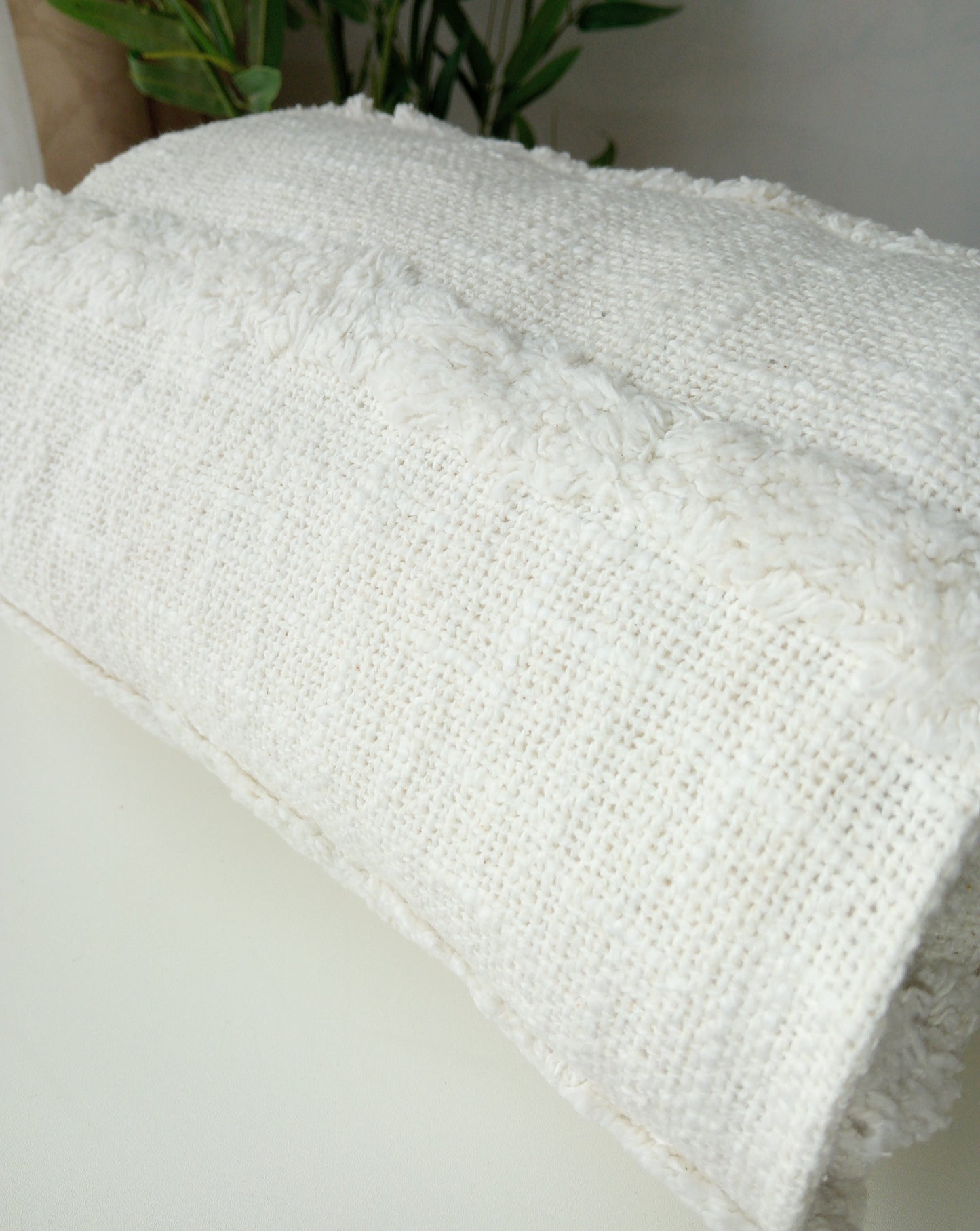 The Alabaster Shag Throw