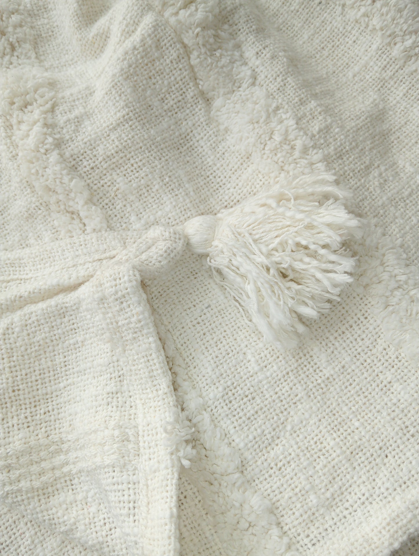 The Alabaster Shag Throw