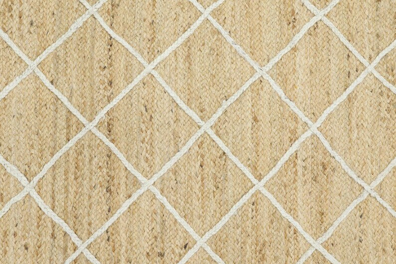 Shani Braided Jute Rug (6 by 9ft)
