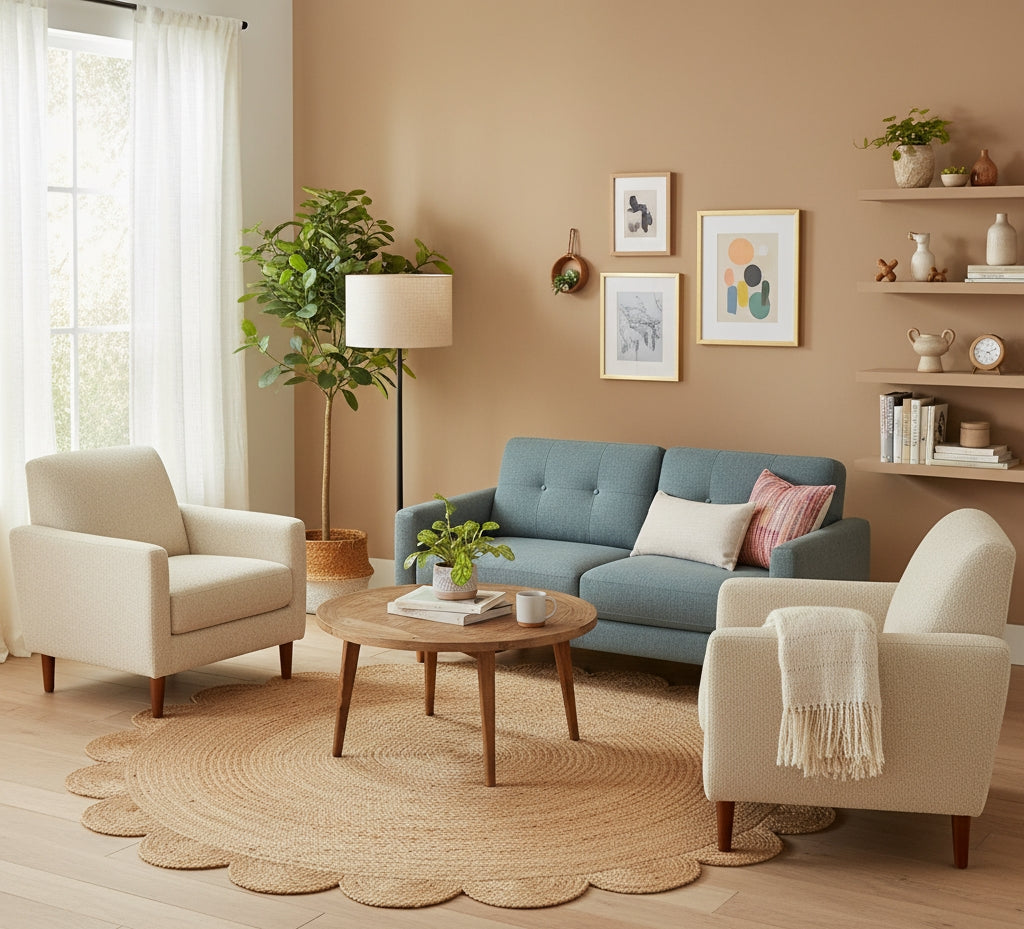 Soleil Braided Jute Rug (6ft)