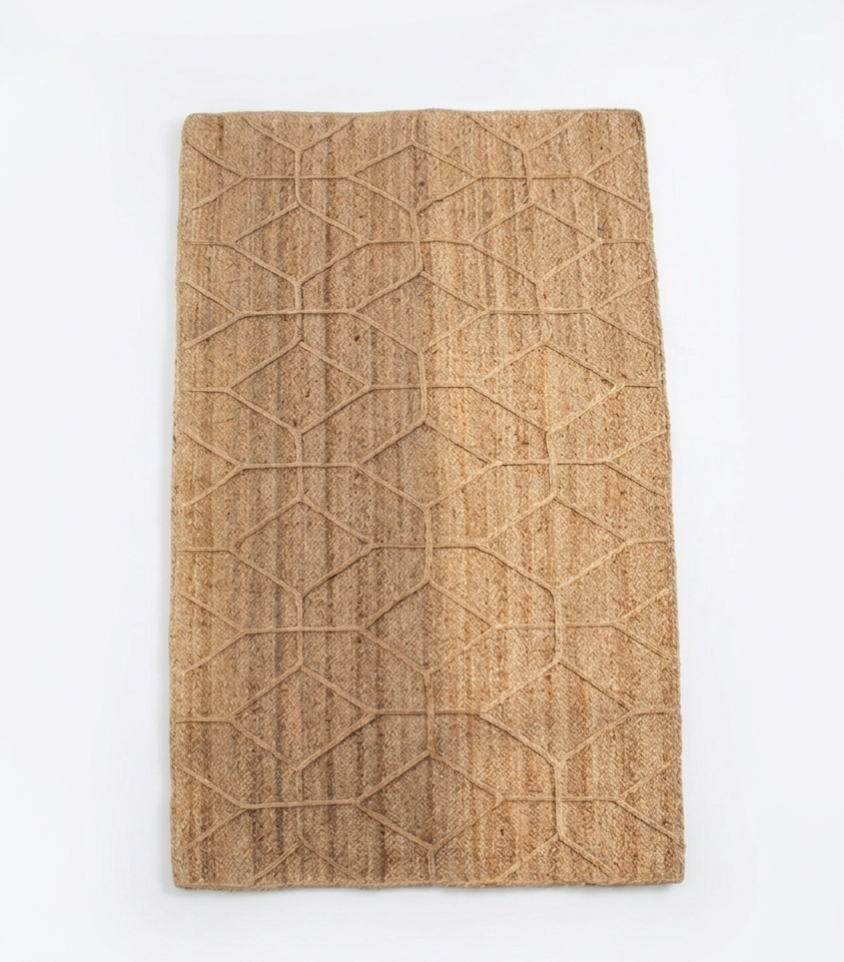Terra Trellis Braided Jute Rug