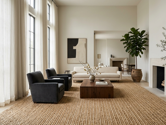 Cable Jute Rug
