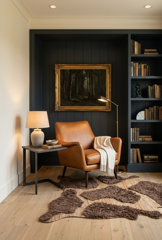 Madoa Sculptural Rug (Espresso)