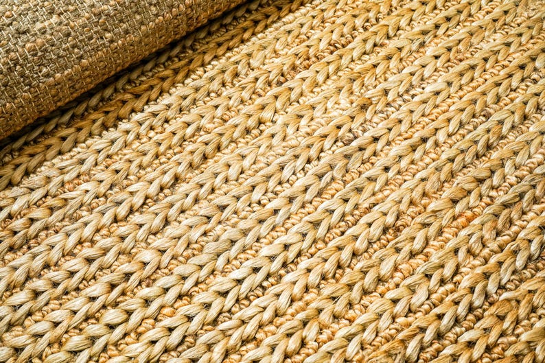 Cable Jute Rug