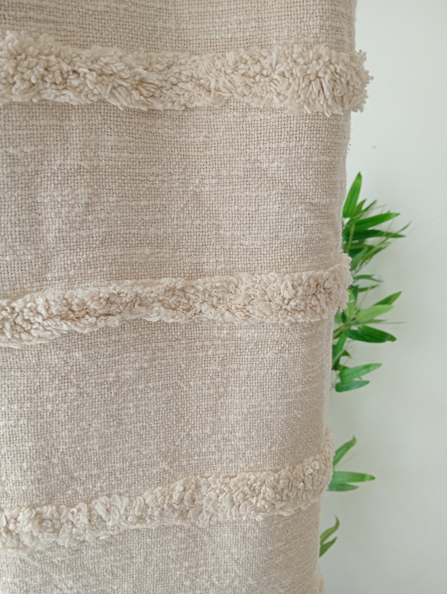 The Linen Shag Throw