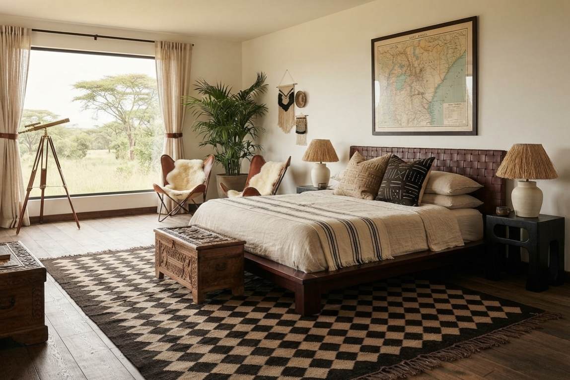 Almasi Jute Wool Rug