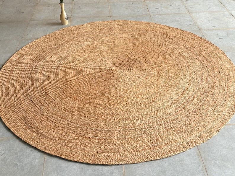 Organic Halo Jute Rug