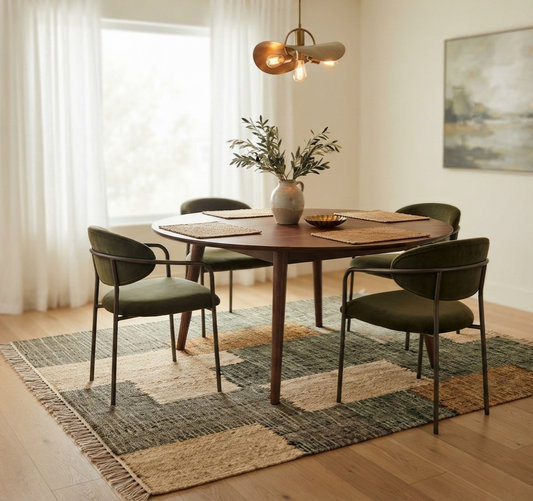 Tani Handwoven Cotton Hemp Rug