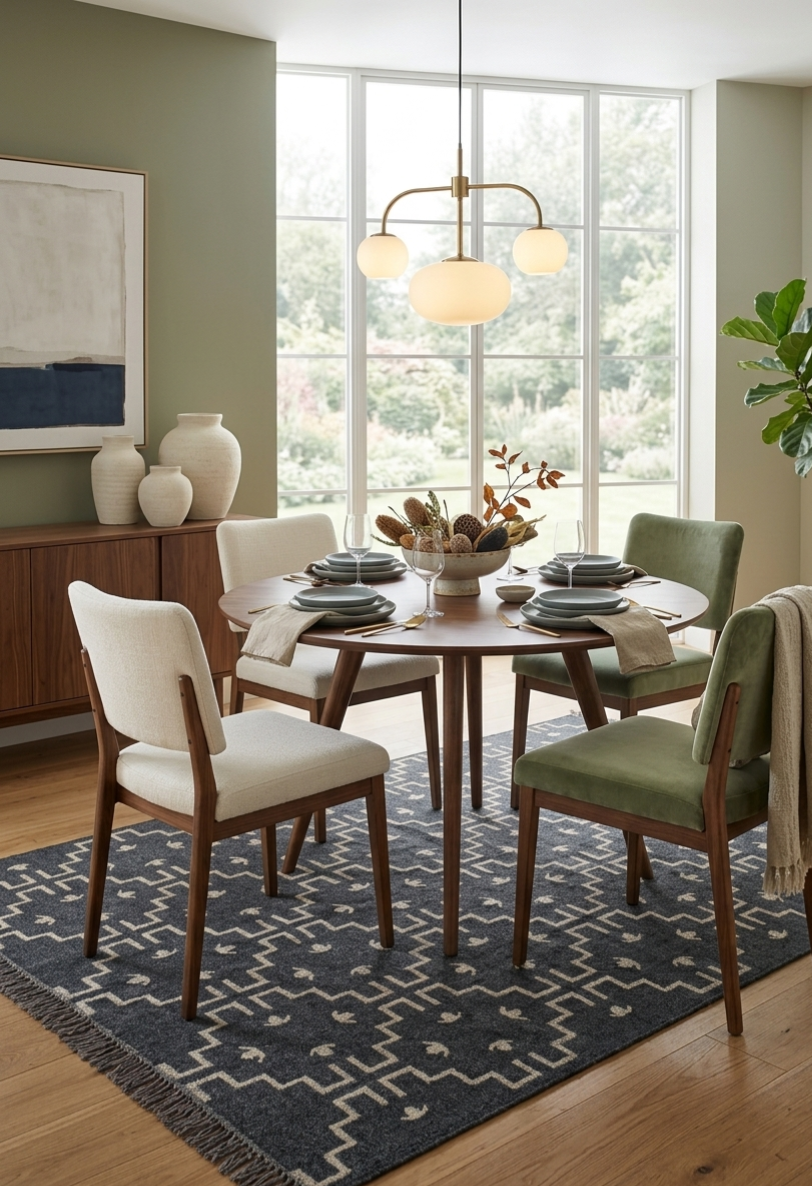 Obsidian Jute Wool Rug