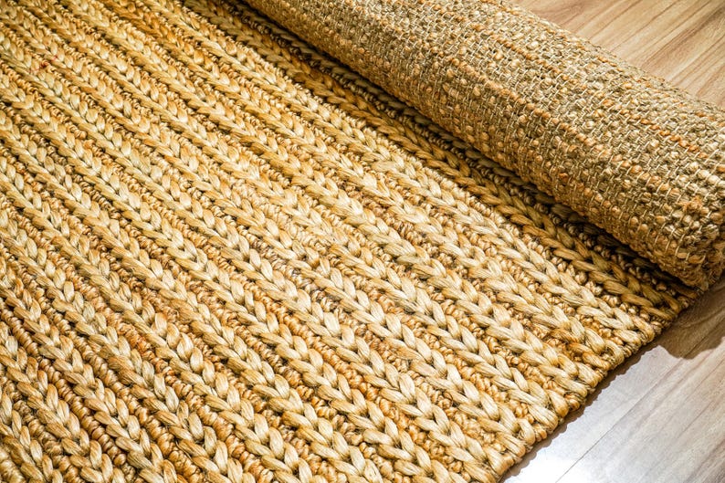 Cable Jute Rug