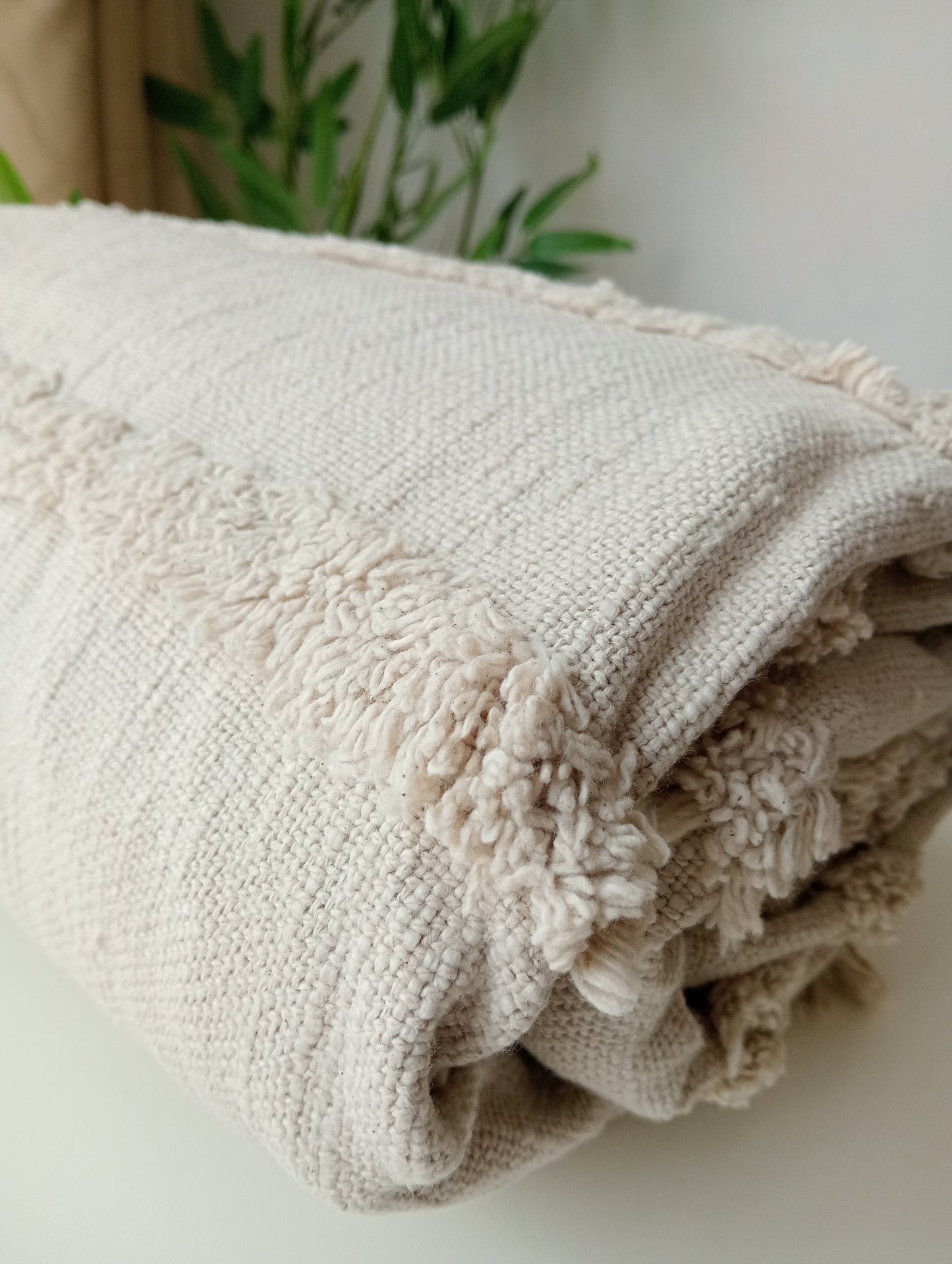 The Earthen Shag Throw