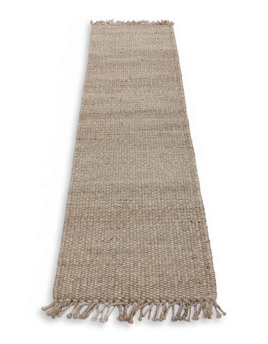 Ardhi Chunky Natural Jute Runner Rug (2.5 by 8ft)