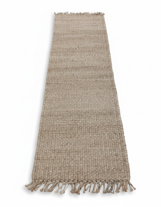Ardhi Chunky Natural Jute Runner Rug (2.5 by 8ft)