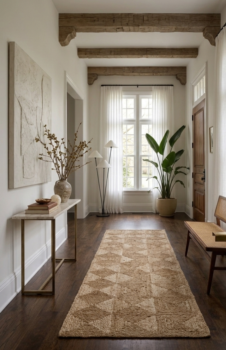 Kaya Braided Jute Runner Rug