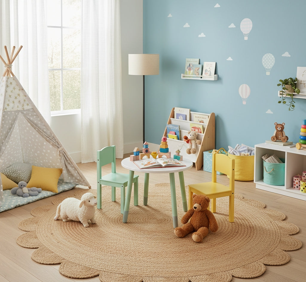 Soleil Braided Jute Rug (6ft)