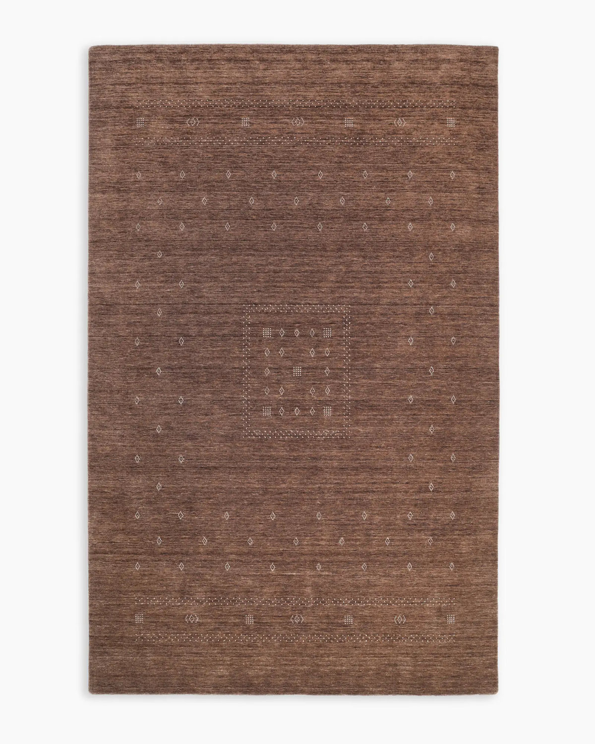 Sable Handloom Woven Wool Rug