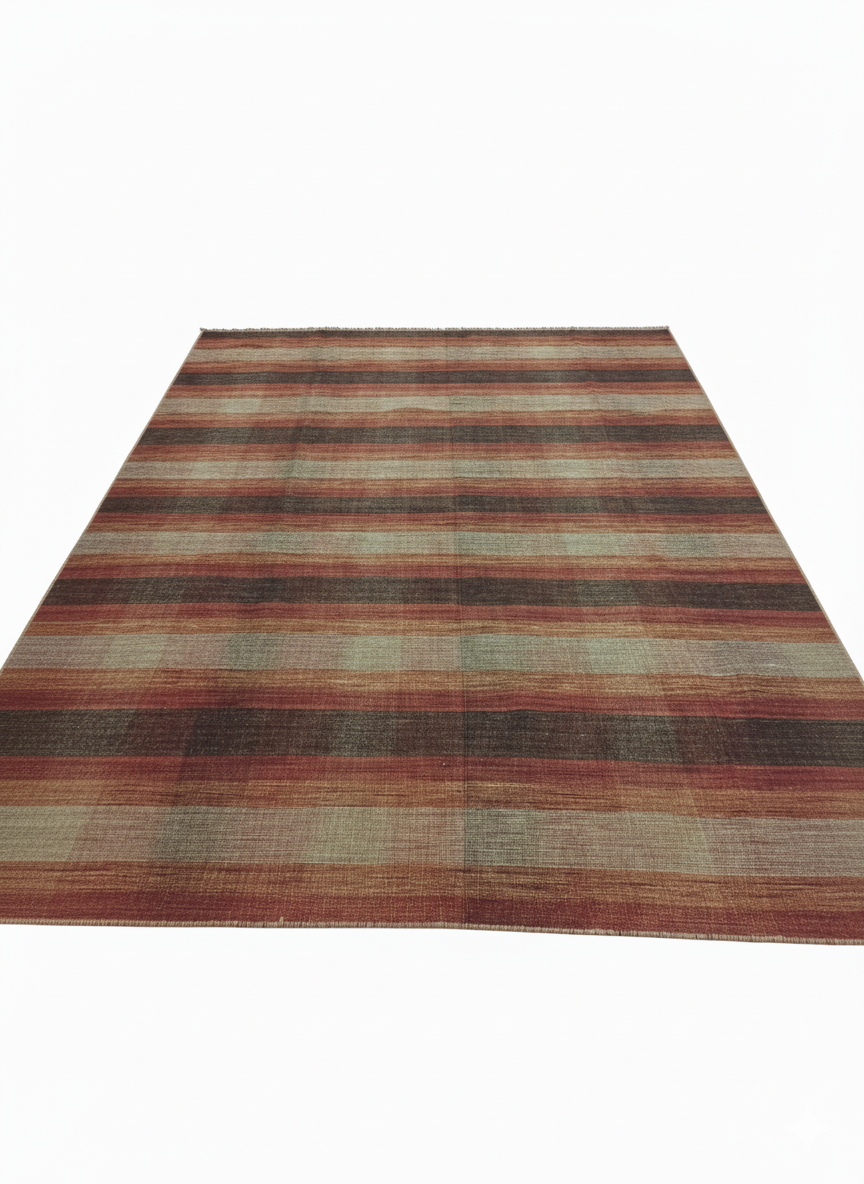 Gradient Handwoven Wool Area Rug (7.5 by 9.5ft)
