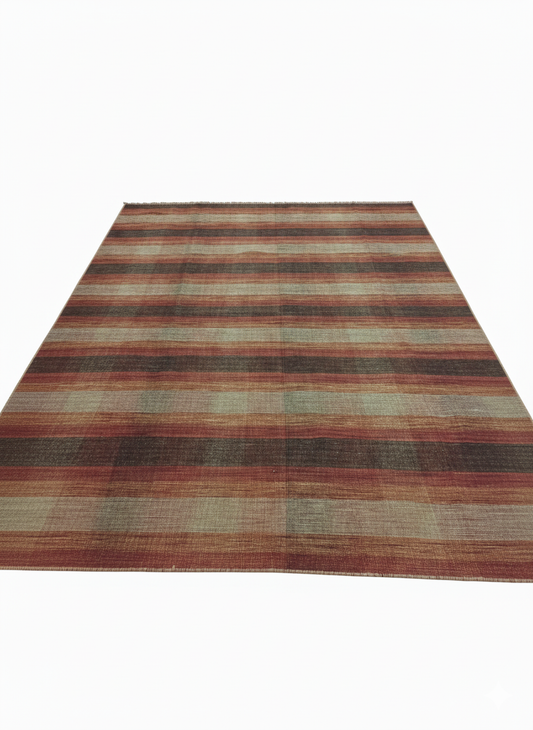Gradient Handwoven Wool Area Rug (7.5 by 9.5ft)