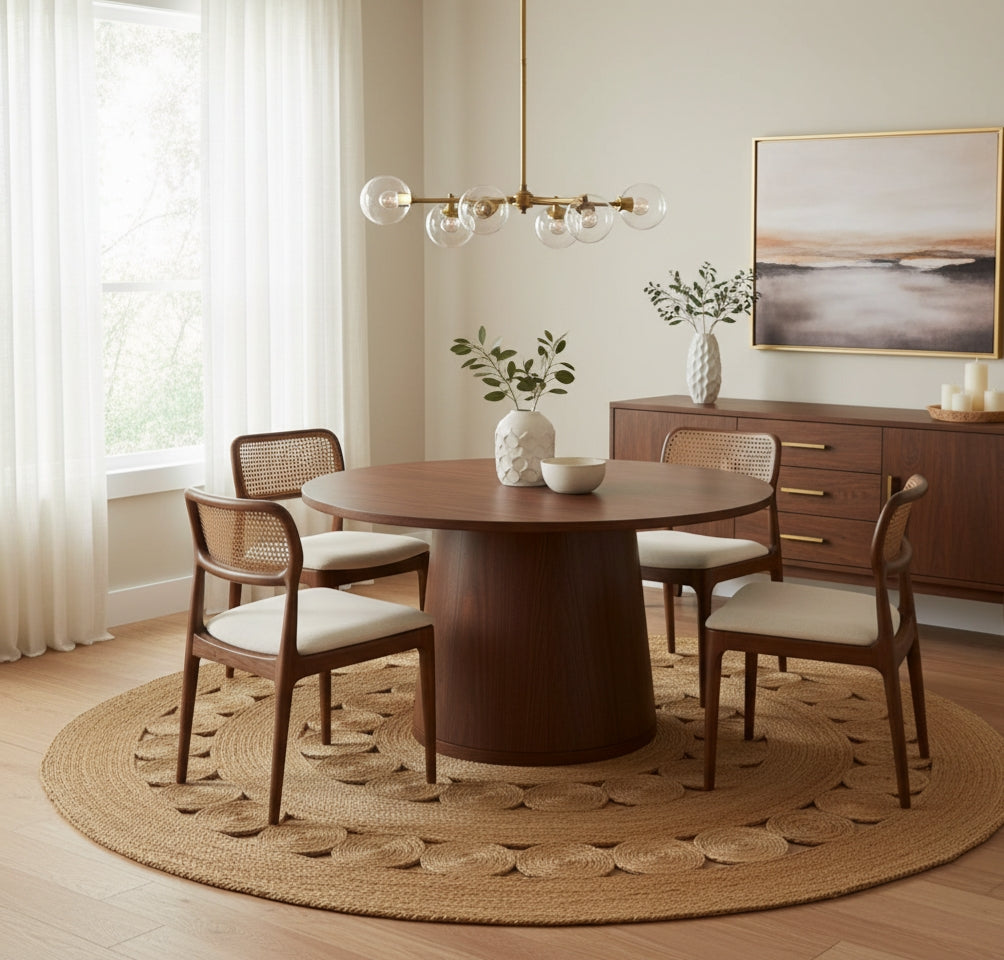 Dahlia Braided Jute Rug (6ft)