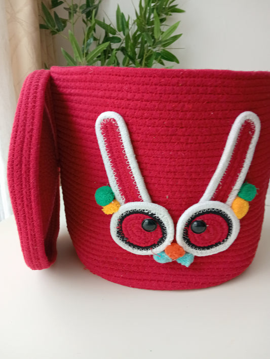 The Ruby Bunny Basket