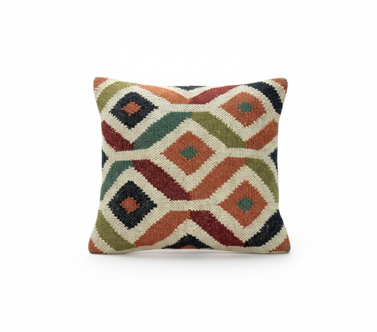 The Zuri Geo Kilim Cover