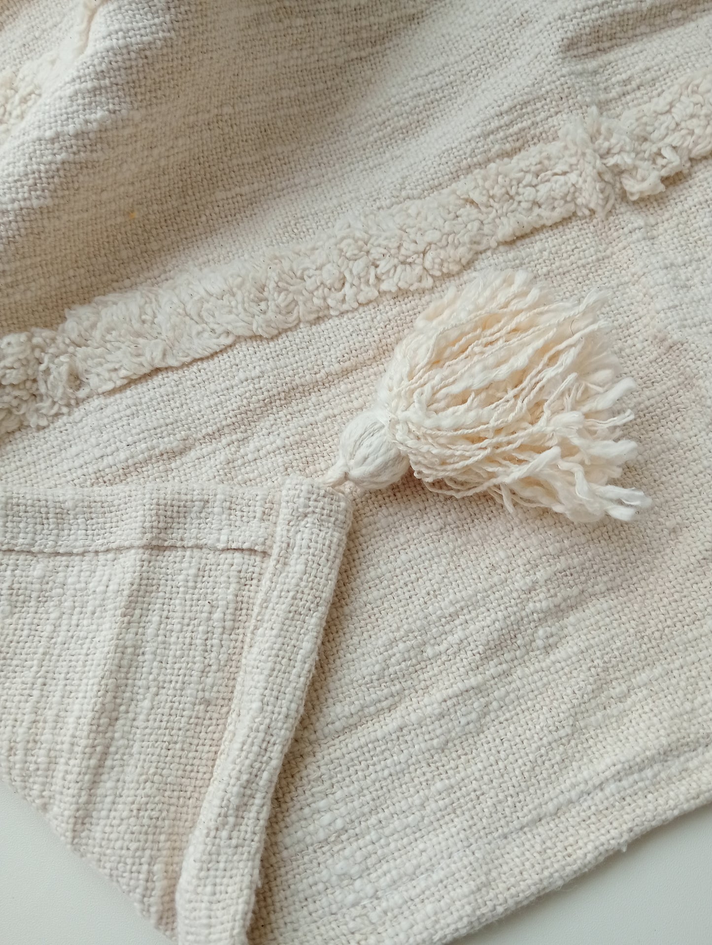 The Linen Shag Throw