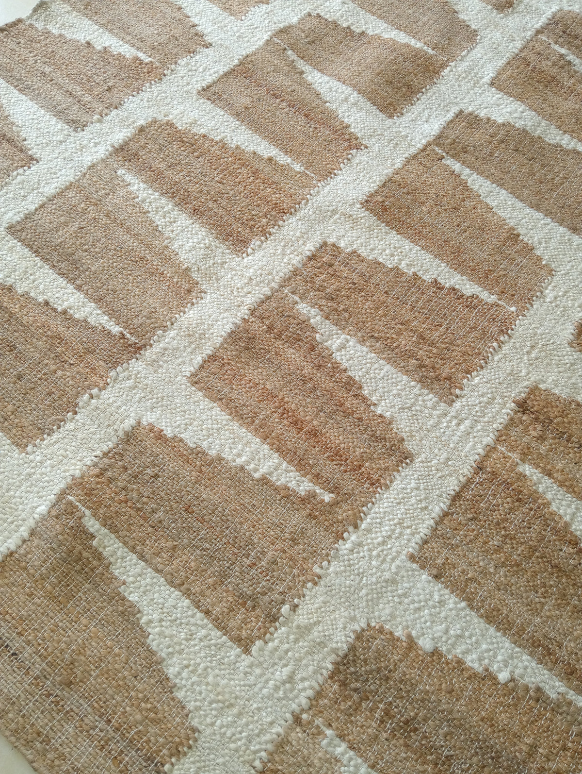 Jute Lattice Rug (5 by 8ft)